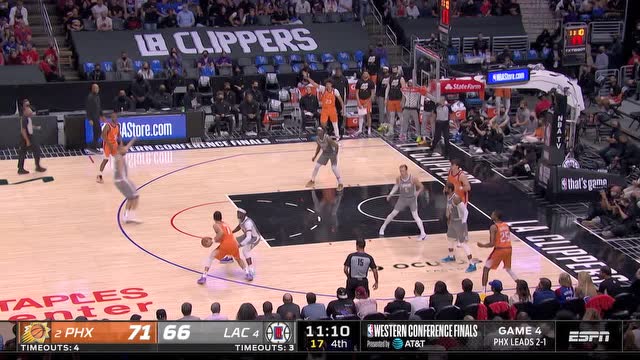 【2021年06月27日 太阳vs快船集锦】二话不说就是冲 布克单骑闯关上篮得手