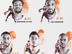 NBA总决赛G2太阳首发：保罗布克领衔