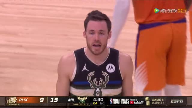 【2021年07月21日 太陽vs雄鹿集錦】保羅眼觀六路送妙傳 艾頓籃下打進還造成犯規(guī)