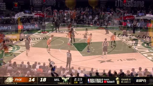 【2021年07月21日 太陽vs雄鹿集錦】永遠都能回應上 佩恩抬手三分波蒂斯強勢回應
