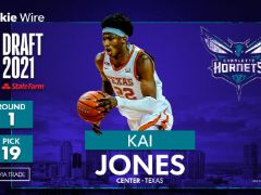 2021年NBA选秀大会：黄蜂第19顺位选中凯-琼斯