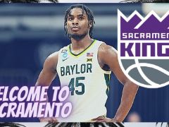 2021年NBA选秀大会:国王9号签选中戴维恩-米切尔