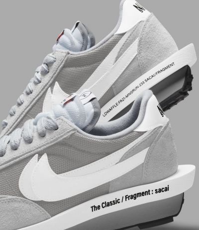 豪横：Fragment Design x sacai x Nike 细节欣赏
