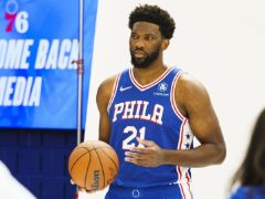 随队记者：恩比德因轮休将缺席明天对阵猛龙的季前赛