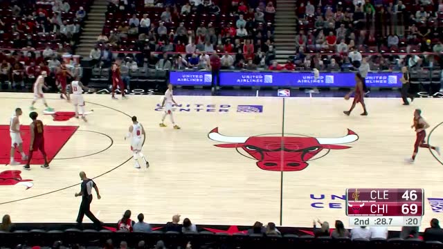【2021年10月06日 騎士vs公牛集錦】在空中思考的時間太長 恭喜拉文空籃不進喜提五大囧