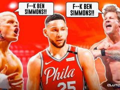 观看在费城举行的AEW秀时，响起了“F–k Ben Simmons”的圣歌