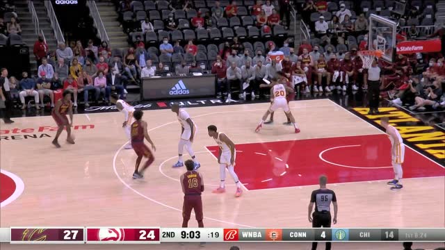 【2021年10月07日 騎士vs老鷹集錦】NBA季前賽：騎士vs老鷹第2節(jié)中文解說回放
