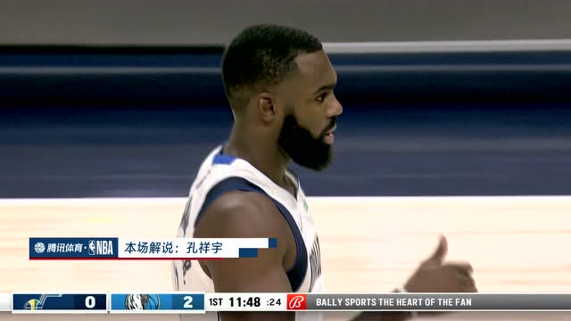 【2021年10月07日 爵士vs獨(dú)行俠集錦】小哈德威眼觀六路耳聽八方 摩西·布朗原地起飛暴力虐筐
