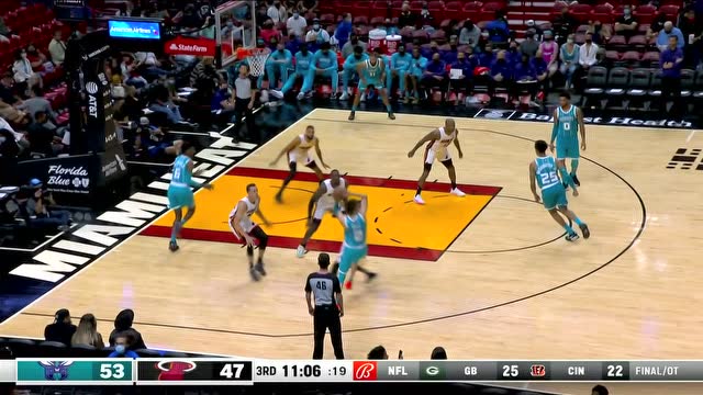【2021年10月12日 黄蜂vs热火集锦】LaMelo Ball (19 points) Highlights vs. Miami Heat
