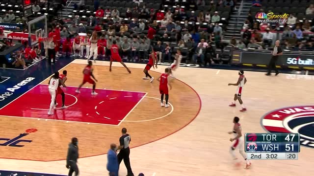【2021年10月13日 猛龍vs奇才集錦】NBA季前賽：猛龍vs奇才第2節(jié)中文解說(shuō)回放