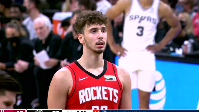 【2021年10月16日】NBA季前賽：火箭vs馬刺第2節(jié)中文解說回放