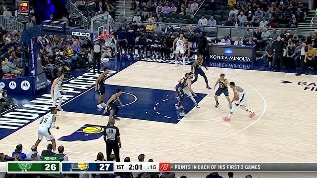 【2021年10月26日 雄鹿vs步行者集錦】比塔澤自投自搶1v4籃下打進 字母哥金雞獨立翻身中投