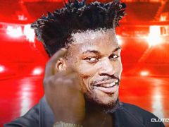 吉米·巴特勒（Jimmy Butler）兴高采烈地猛击“最笨”的队友，使热火队智商下降