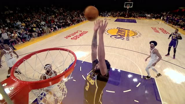 【2021年10月30日 骑士vs湖人集锦】终于看到了这样的配合!威斯布鲁克连线戴维斯空接暴扣