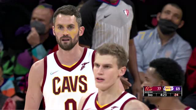 【2021年10月30日 骑士vs湖人集锦】安东尼三分稳稳命中 乐福精确制导莫布利空接暴扣