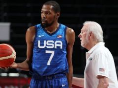 将奥运执教经验融入NBA？波波维奇：我只想把球交给杜兰特，但他不在我这