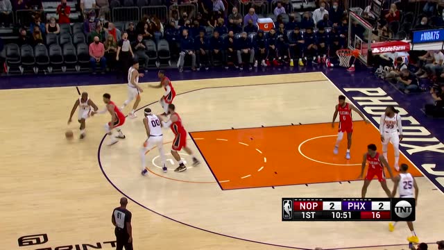 【2021年11月03日 鵜鶘vs太陽集錦】年輕無極限 赫伯特瓊斯空接炸筐