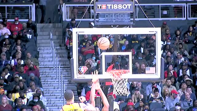 【2021年11月05日 爵士vs老鷹集錦】空配連線轟炸籃筐 科林斯連線卡佩拉雙臂暴扣