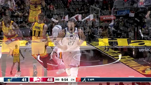 【2021年11月05日 爵士vs老鷹集錦】用最簡(jiǎn)單的方式解決問(wèn)題 康利妙傳戈貝爾空接扣籃