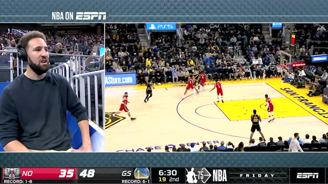 【2021年11月06日 鹈鹕vs勇士集锦】变相突破灵蛇出洞 普尔无视防守强硬上篮