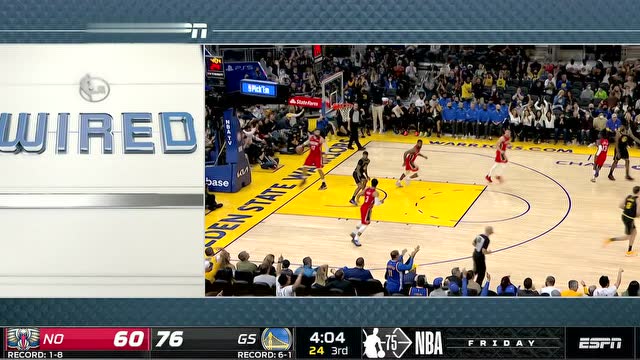 【2021年11月06日 鹈鹕vs勇士集锦】一己之力带动全队 格林再送妙传连线普尔三分穿网