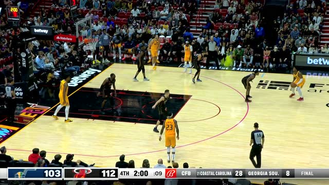 【2021年11月07日 爵士vs热火集锦】康利无惧对抗强打命中 米切尔大心脏超远三分手起刀落