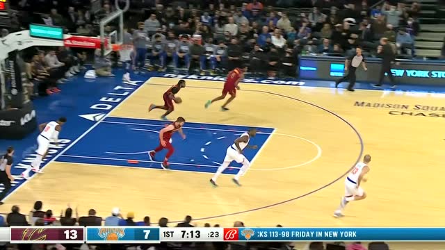 【2021年11月08日 騎士vs尼克斯集錦】巴雷特空籃上丟 阿倫超遠(yuǎn)距離空接炸筐