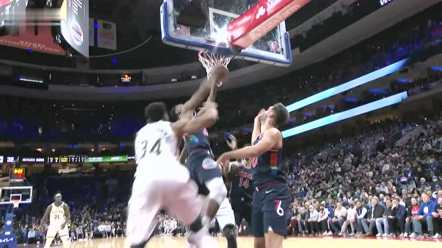 【2021年11月10日 雄鹿vs76人集锦】巴锡遮天大帽拒绝字母哥 米尔顿张手三分正中靶心