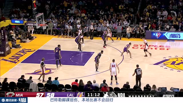 【2021年11月11日 热火vs湖人集锦】你有张良计我有过墙梯 希罗飚射漂移三分浓眉招牌中投立刻反击
