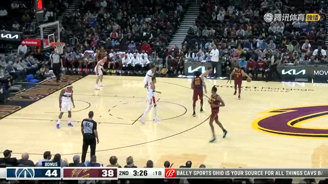 【2021年11月11日 奇才vs骑士集锦】比尔连线库兹马 信马由缰一骑绝尘