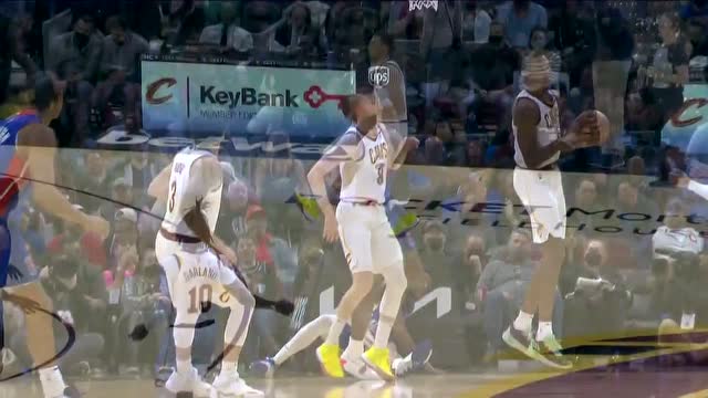 【2021年11月13日 活塞vs骑士集锦】你永远可以相信他 莫布里捍卫禁区空中送出火锅大帽
