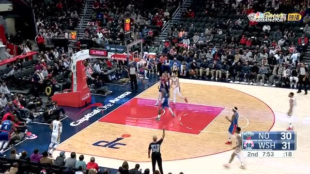 【2021年11月16日 鵜鶘vs奇才集錦】小助手不閑著！沃克找準(zhǔn)哈特空位三分打停對手