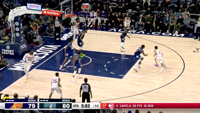 【2021年11月16日 太陽vs森林狼集錦】年輕人還是太嫩！布克假動作晃飛愛德華茲輕松命中反超比分