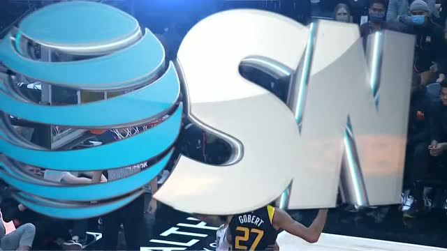 【2021年11月27日 鵜鶘vs爵士集錦】是你飄了還是我提不動(dòng)刀了？哈特單臂攬?jiān)缕髨D上籃慘遭戈貝爾空中封蓋
