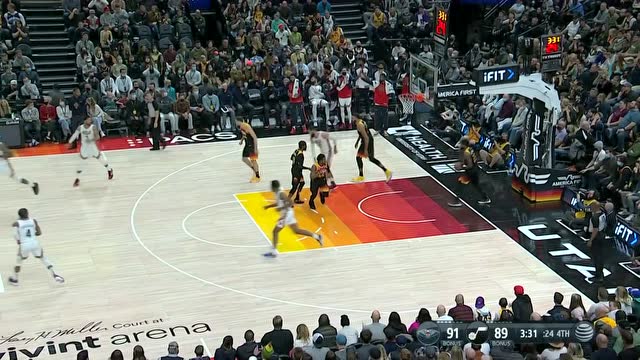 【2021年11月27日 鵜鶘vs爵士集錦】一鼓作氣！英格拉姆圓弧跑位連線瓊斯突破上籃