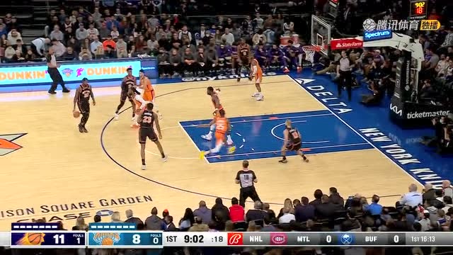 【2021年11月27日 太阳vs尼克斯集锦】神射就是神射 富尼耶两记三分让球迷沸腾
