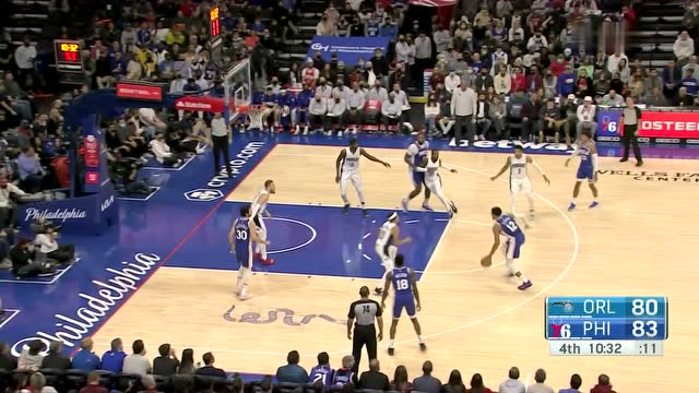 【2021年11月30日 魔術(shù)vs76人集錦】空接暴扣+補(bǔ)籃得手 德拉蒙德制霸禁區(qū)連取4分
