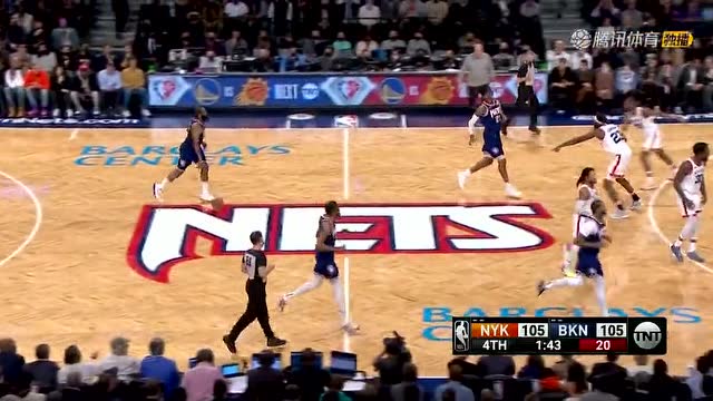 【2021年12月01日 尼克斯vs篮网集锦】天生大心脏选手 米尔斯极限勾手再度颜射兰德尔