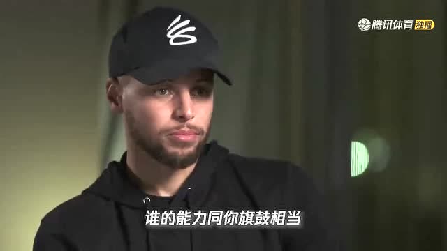 【2021年12月09日 开拓者vs勇士集锦】库里专访谈论追赶雷阿伦纪录：十年前看阿伦超越纪录现在轮到我