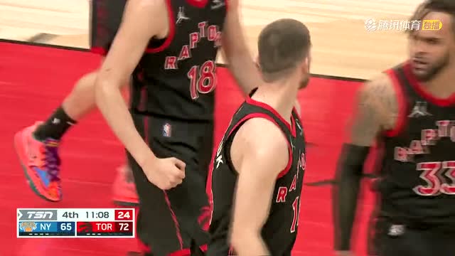 【2021年12月11日 尼克斯vs猛龙集锦】真是用生命在防守 米凯卢克遮天蔽日大火锅鲜香麻辣