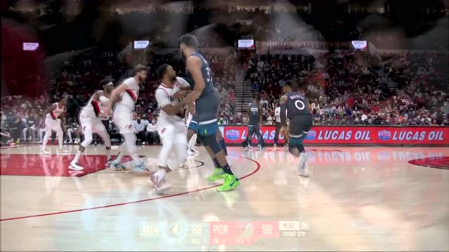 【2021年12月13日 森林狼vs开拓者集锦】爱德华兹单骑闯关全场一条龙 拉塞尔三分线外发泡稳稳命中