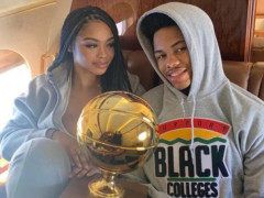 NBA帝星崛起！扣篮王明显涨球，俘获极品女友，身材堪比卡戴珊