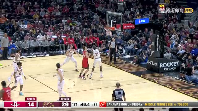 【2021年12月16日 火箭vs骑士集锦】让你见识下什么是土超MVP 申京连续转身轻巧勾手