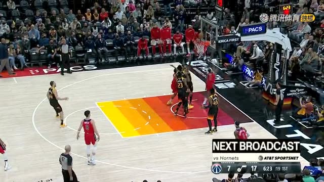 【2021年12月19日 奇才vs爵士集錦】一身鋼筋鐵骨 比爾碾壓突破打成2+1
