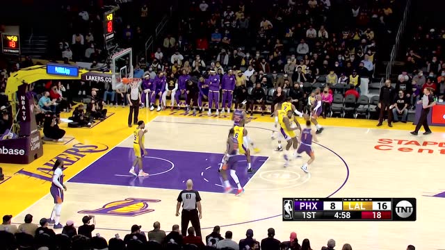 【2021年12月22日 太陽vs湖人集錦】保羅高速連線 艾頓籃下吃餅強打2+1
