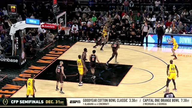 【2021年12月26日 老鷹vs尼克斯集錦】神兵天降雙手暴扣 科林斯籃下一錘定音