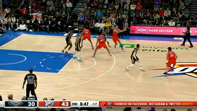 【2021年12月27日 鵜鶘vs雷霆集錦】一言不合就炸筐 博庫舍夫斯基一飛沖天雙手暴扣