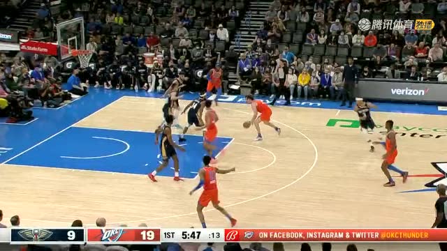 【2021年12月27日 鵜鶘vs雷霆集錦】約什吉迪送出妙傳 厄爾心領(lǐng)神會上籃得手