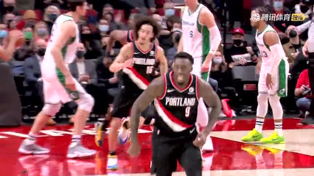 【2021年12月28日 獨行俠vs開拓者集錦】你強任你強！利特爾強碾內(nèi)線急停中距離出手就有