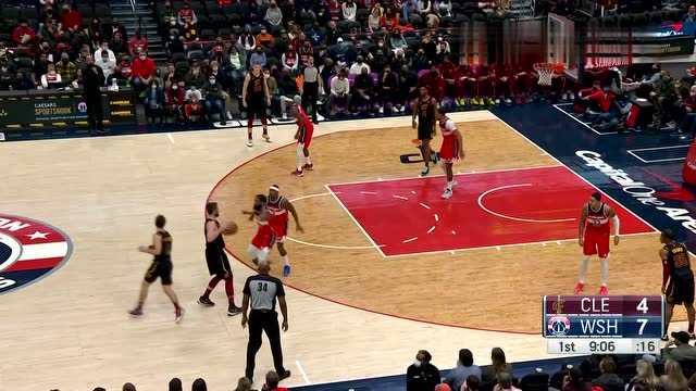 【2021年12月31日 騎士vs奇才集錦】投籃威力不減 樂福連得5分狀態(tài)不俗